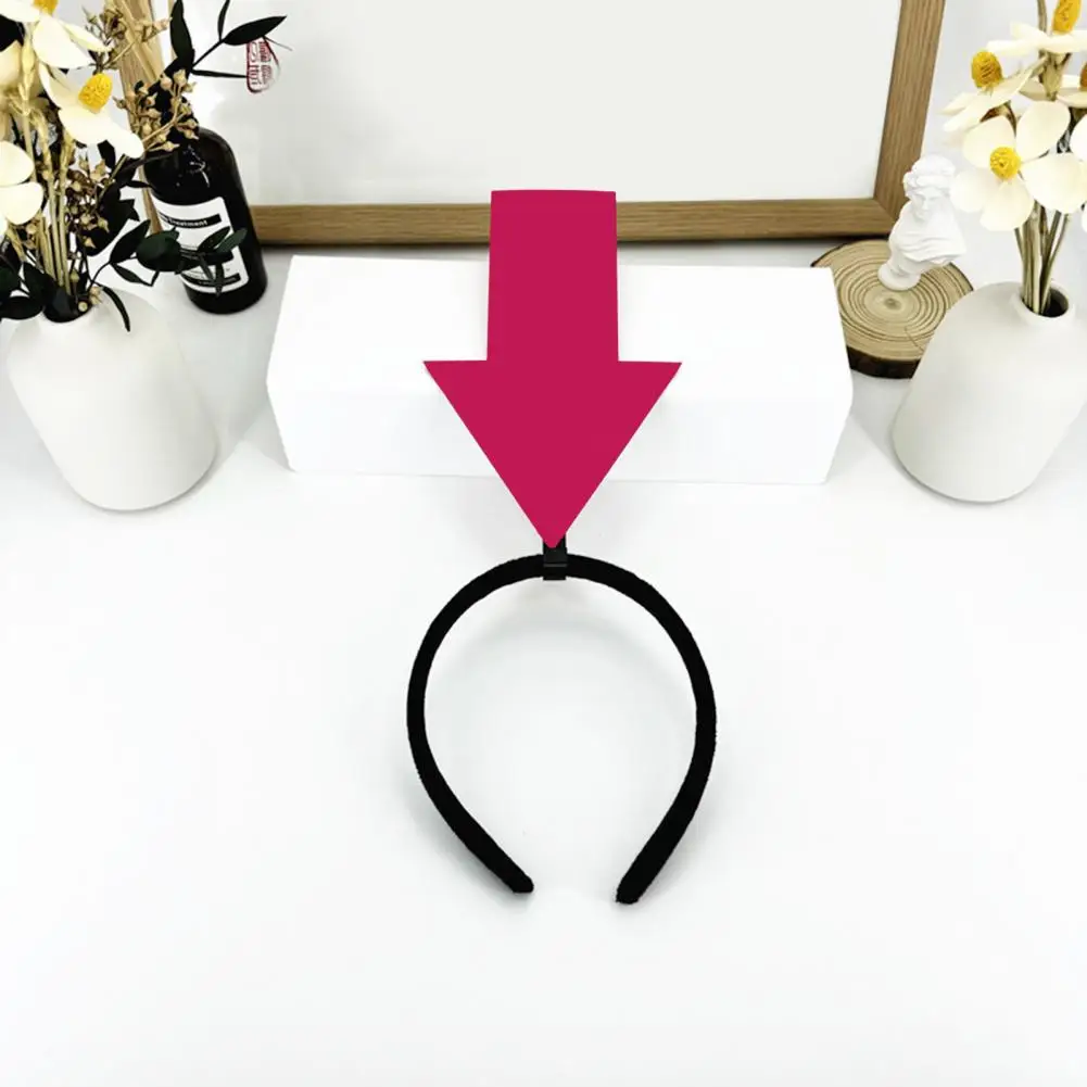 

Hairpins Women Headband for Special Occasions Funny Arrows Decor Headband for Women Girls Elastic Hair Hoop for Weddings