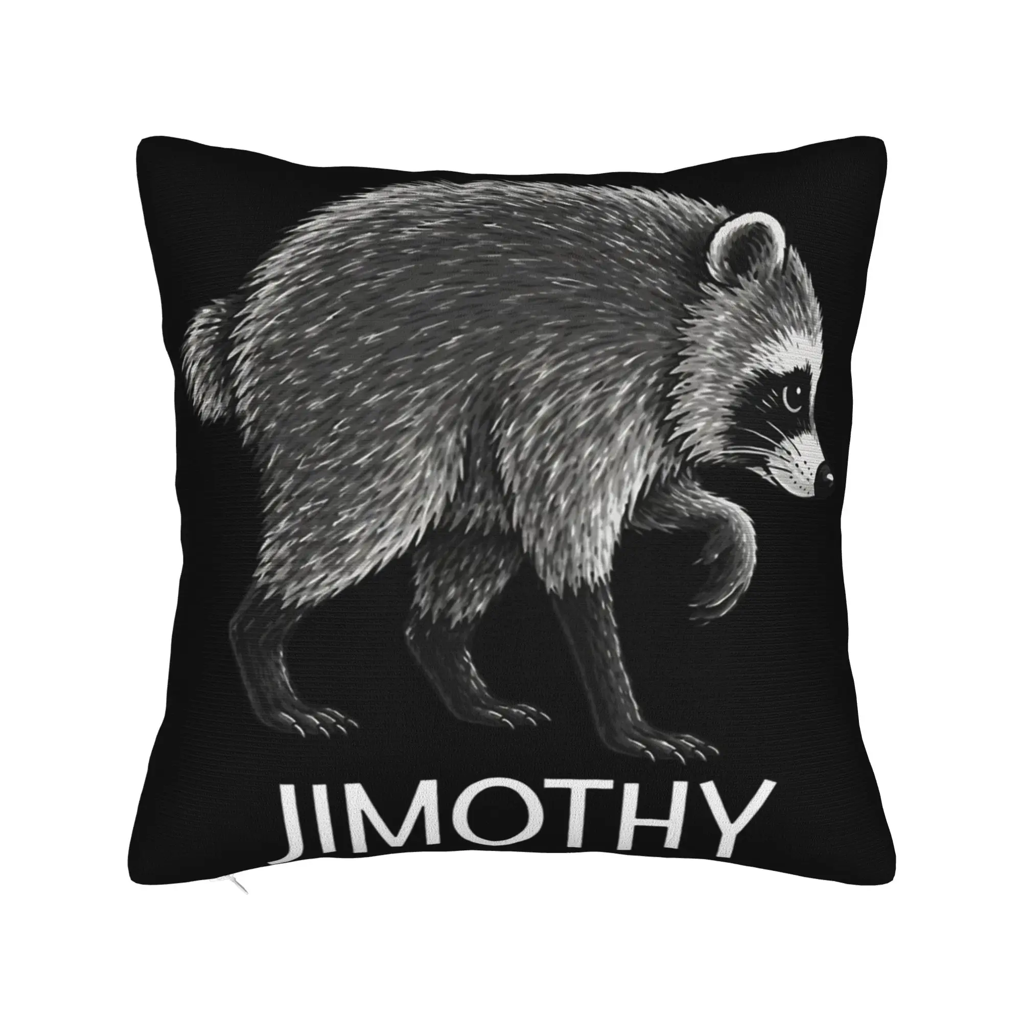 Decorative Pillow Cover Jimothy Raccoon Stuff Bedroom  Pillow Case Cover Drop Shipping Multi Size