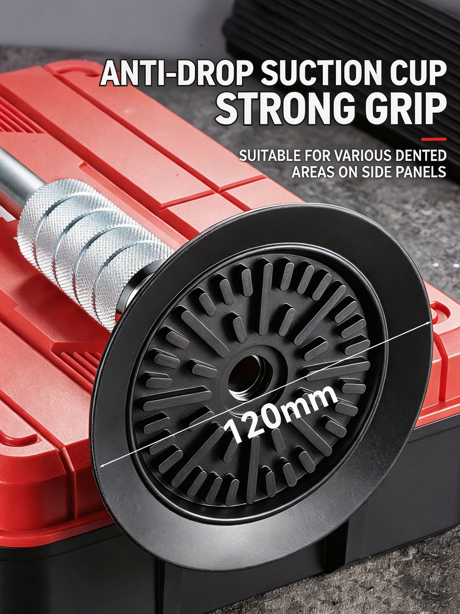 Car Dent Puller Pneumatic Suction Cup Sheet Metal Pulling Hammer Car Repair & Maintenance Manual Dent Repair Tool Paint Safe