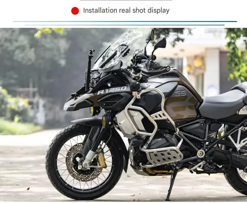 Off-Road Reinforced Full Surround Lower Crash Bar Engine Guard Modification For  R1250GS / R1250ADV