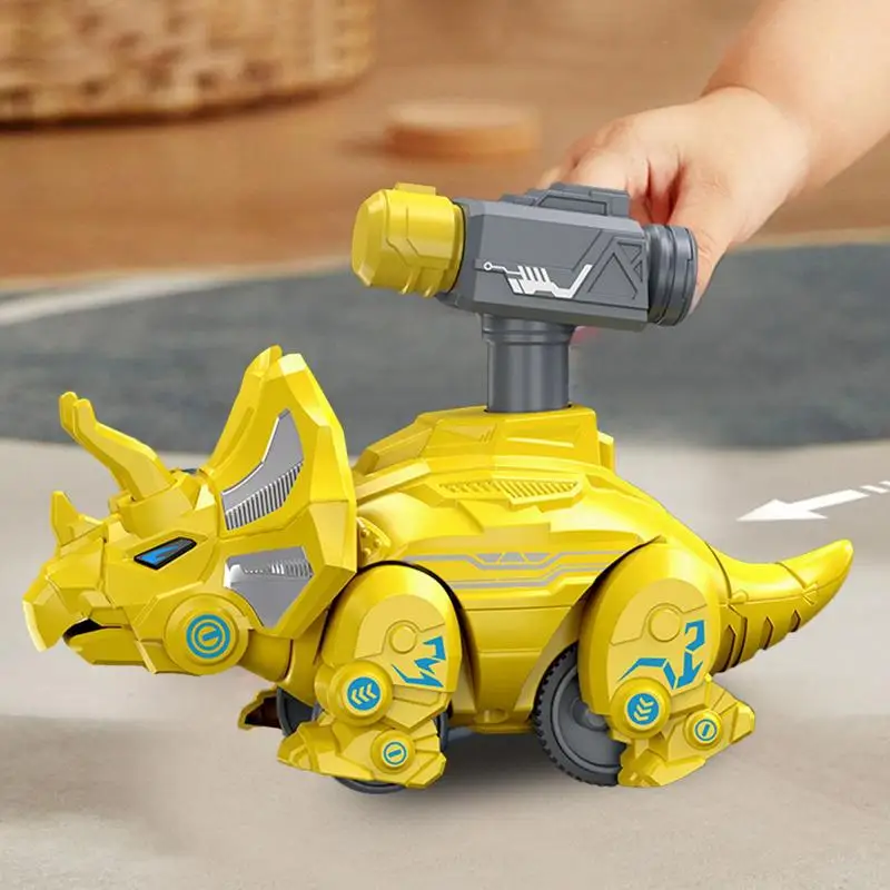 Animal Car Toys Dinosaur Press And Go Toys Portable Cute Animal Toys Educational Vehicle Toys For Home Kindergarten