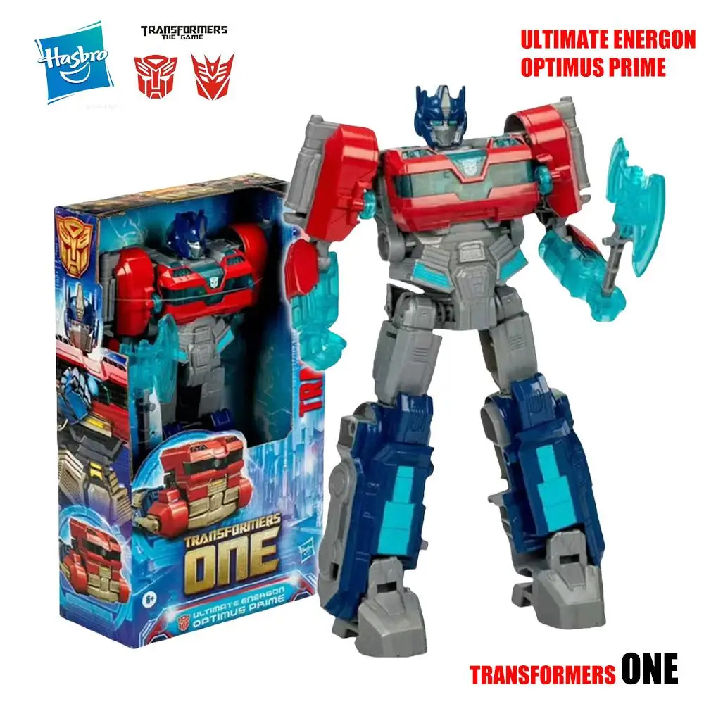 New Classic Hasbro Transformers Series Toy Movie 8 Origin Conversion Ultimate Energy Optimus Prime Model Hobby Collection Gift