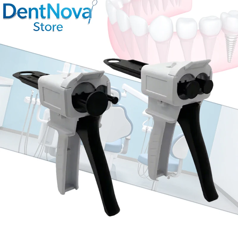 

Dental Dispensing Gun 10:1 For Dental Lab Impression Material Application Universal Tray