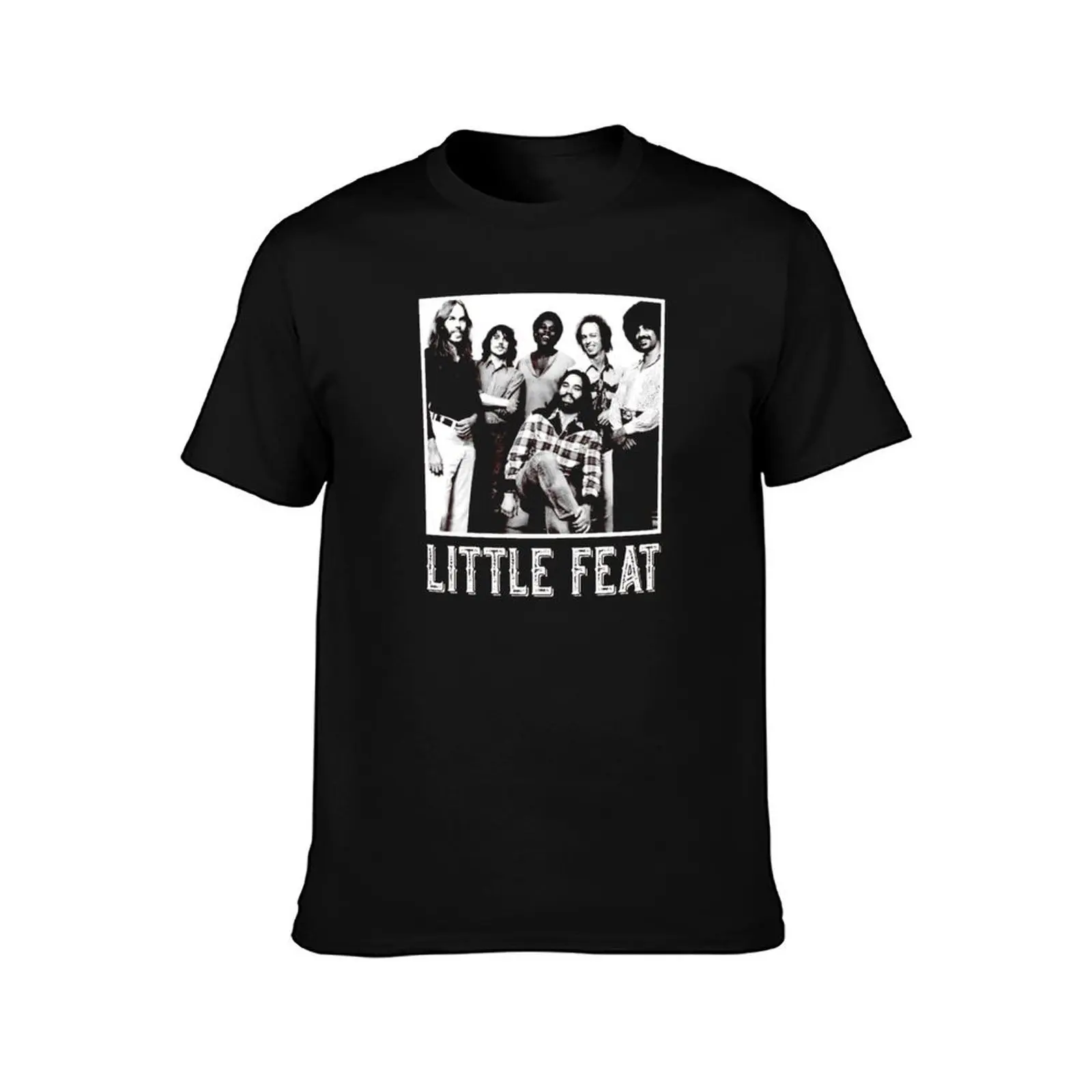 Little Feat 2 T-Shirt Summer Casual Cotton Tee Oversized Streetwear Tops Vintage Graphic Print Loose Fit Short Sleeve