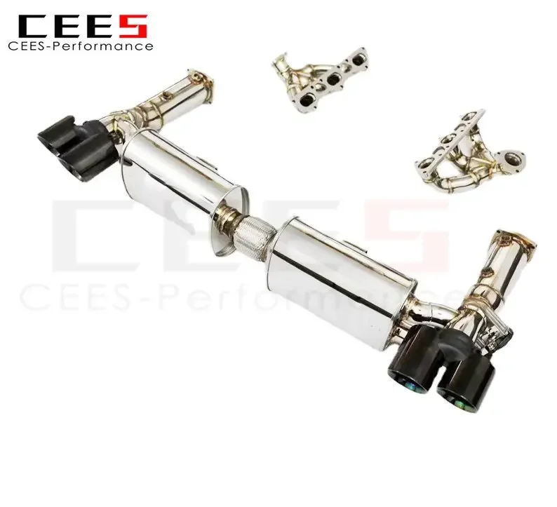 CEES Performance Tuning Catback Exhaust for PORSCHE 911 (997.1/997.2) 3.6 TURBO 2004-2012  Exhaust Manifold Exhaust System