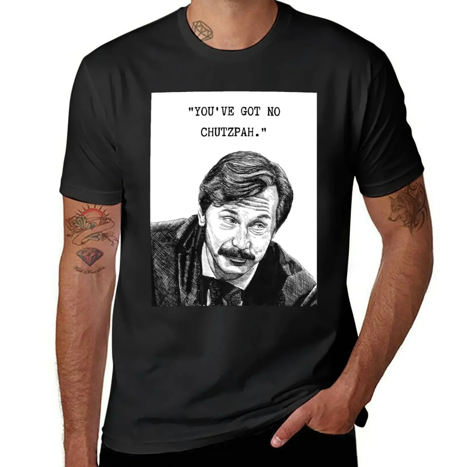 Mike Wozniak, Taskmaster, “You’ve got no chutzpah.” T-Shirt boys animal print hippie clothes t shirts for men pack