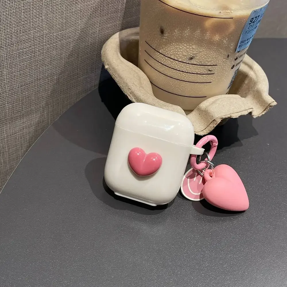 Для Airpods Pro / Airpod 1/2 Чехол милые Airpods 3 Love Fashion с Keychian, силиконовый чехол для Airpods 2 Funda