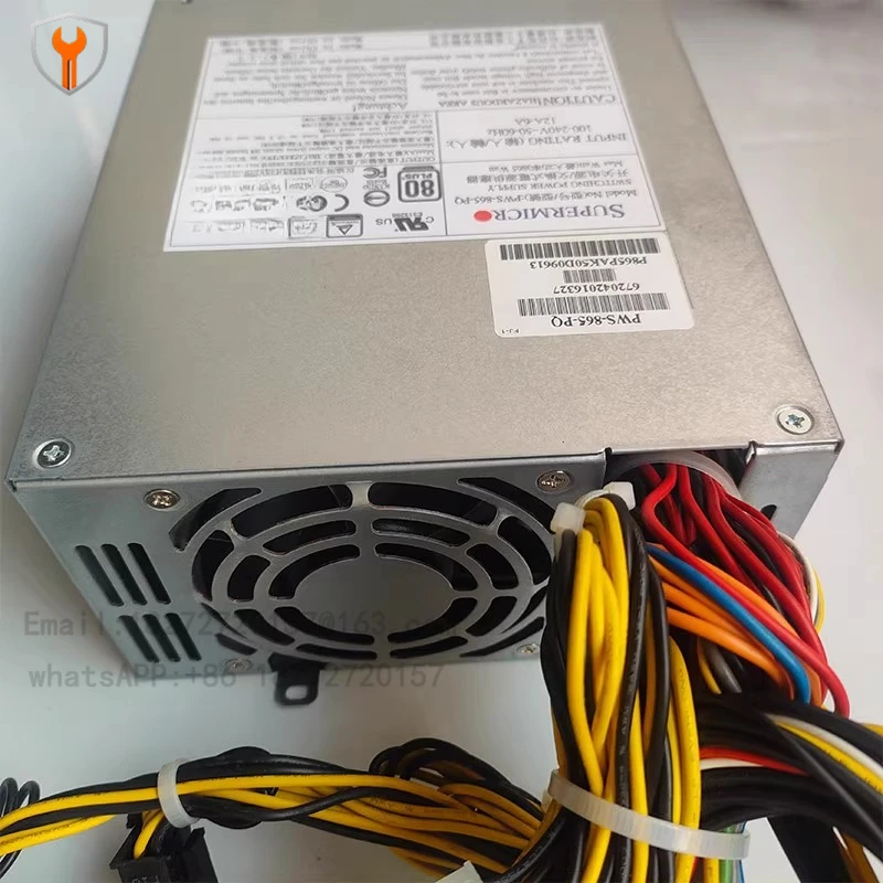 Supermicro PWS-865-PQ 865W tower workstation power supply, dual 8PIN with dual graphics card interface
