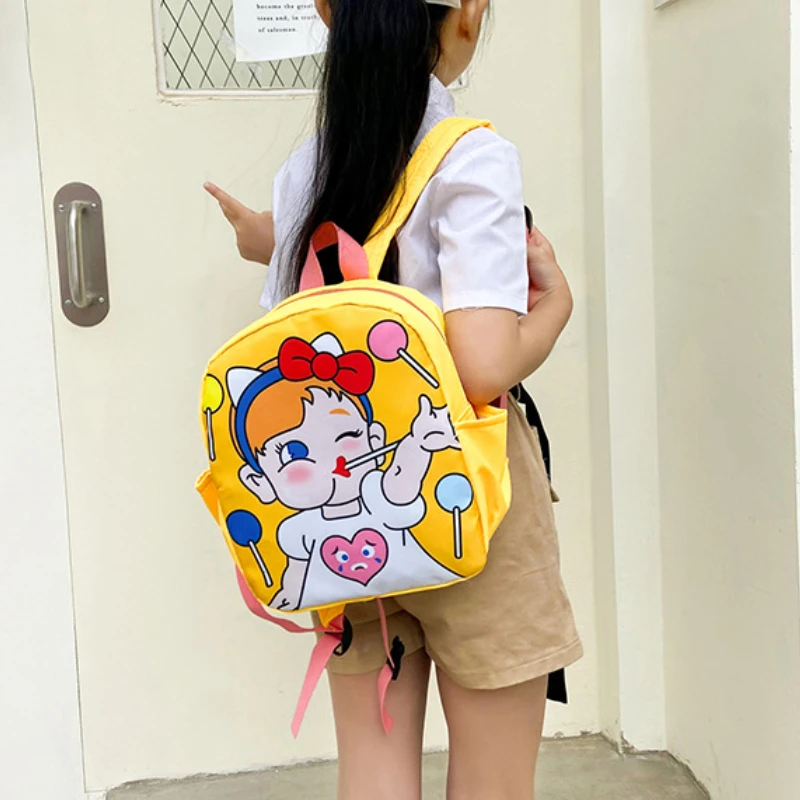 Cute Girls Nylon Small Kawaii Backpacks New 2-5 Year Old Children Primary School Bags Students Mochila for Teenagers Fashion Hot