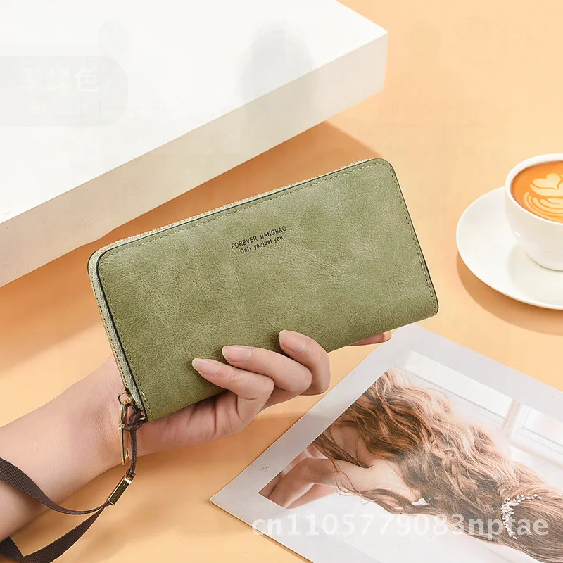 Women's Change Hand Long Wallet 2025 New Korean Multi-function Card Bag Mobile Phone Bag Women's Wallet