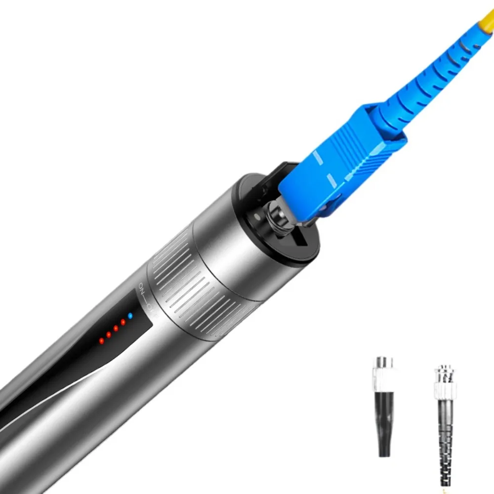 Red Light Pen 15mw Optical Fiber Test Light Pen Red Light Source 15km Optical Fiber Lithium Battery Model