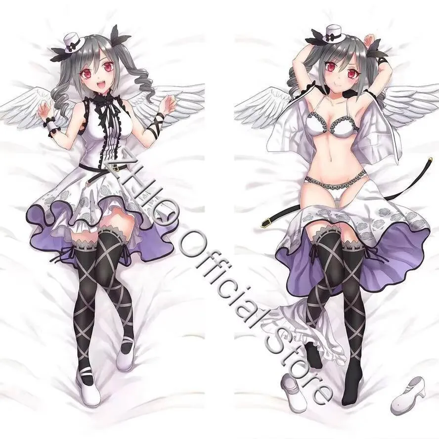 

Чехол для подушки для тела Ranko Idolmaster Dakimakura Kanzaki Waifu, 2-сторонний принт, петля, аниме, подушка, подарок, декор для кровати