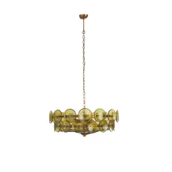 2026 Trendy Glass Art Gold Chrome E14 LED Ceiling Chandelier Lighting Hanging Lamps Suspension Luminaire Lampen For Dinning Room