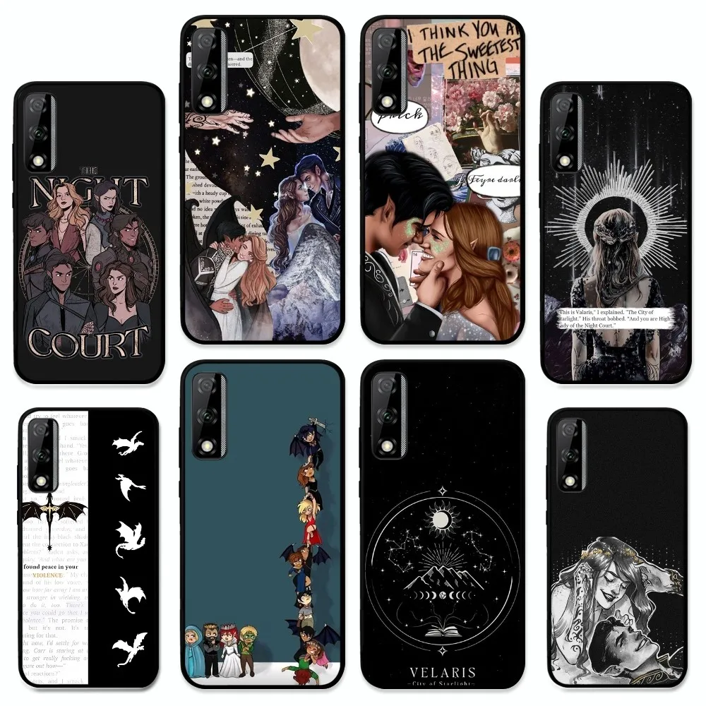 Acotar A Court Of Mist And Fury Phone Case For Huawei Y9 6 7 5 Prime Enjoy 7s 7 8 Plus 7a 9e 9plus 8E Lite Psmart Shell