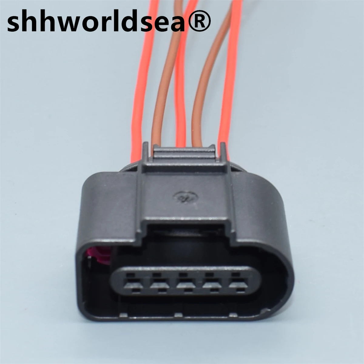 shhworldsea  5 Pin 8K0 973 705 8K0973705 Auto Electric Wire Harness Plastic Housing Waterproof Socket For VW Audi