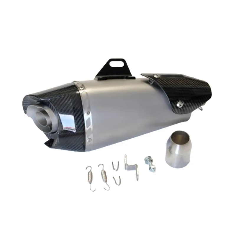 

51mm universal motorcycle exhaust pipe Carbon Fiber Escape Muffler for Z1000 Z900 GSR600 FZ6N R1 R6 R3