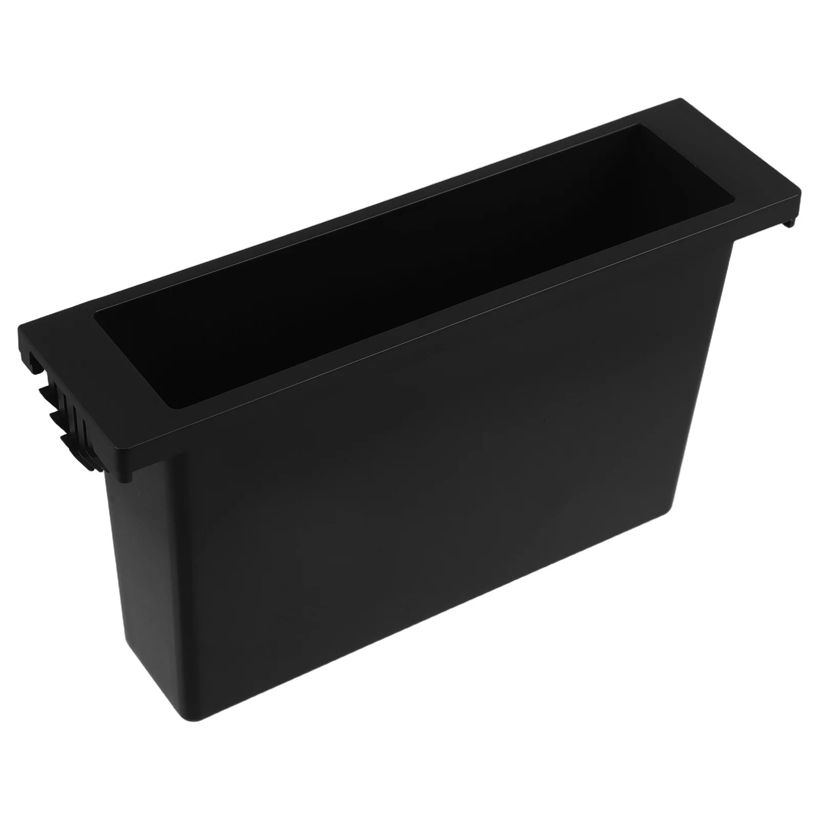 Caixa de armazenamento para painel de ruído único estéreo cubby bolso guarnição moldura para instalação da unidade principal áudio do carro