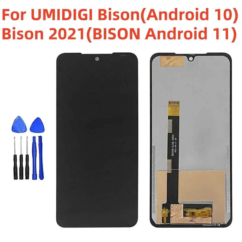 

Для UMIDIGI Bison Bison 2021 Bison Pro ЖК-дисплей + дигитайзер сенсорного экрана в сборе, замена Android 10, Android 11, смартфон