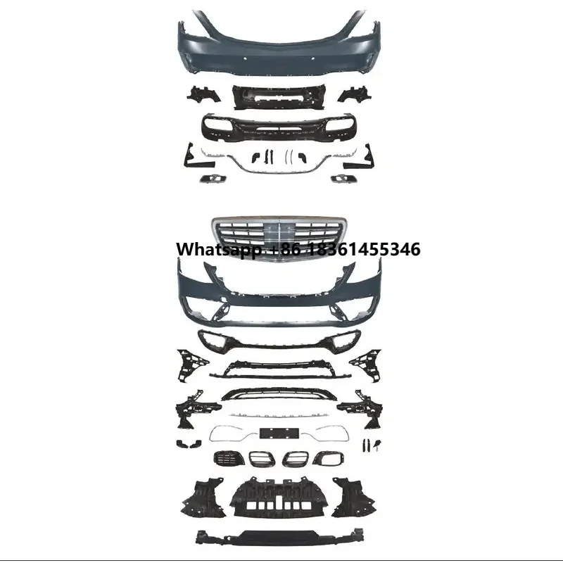 

Factory Price For S Class W222 2014-2020 Bodykit Upgrade Include Bumpers Side Skirts-New Auto Part
