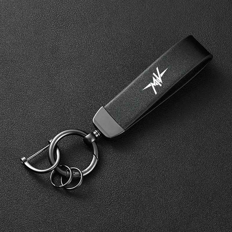 High-Grade Leather Motorcycle Keychain Holder Keyring For MV Agusta F3 675 800 Brutale 800 1000 Turismo Veloce RC Accessories