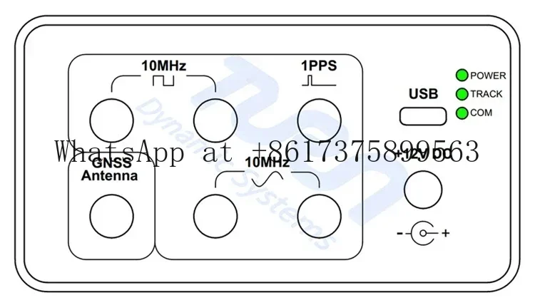 TM 5301 A GPSDO | GPS & Beidou Disciplined Oscillator with Color Display, High Stility & Precision