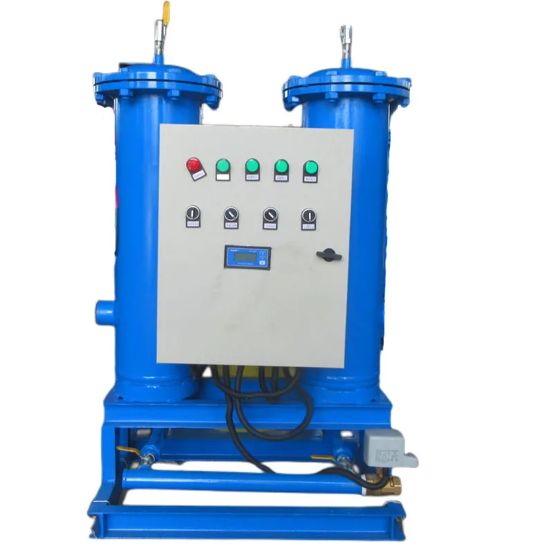 Equipo de tratamiento de agua para descalcificación, antical y de esterilización de agua circulante en sistemas de aire acondicionado central, y eliminación de algas.