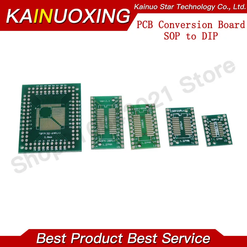 10PCS Transfer Board DIP Pin Board Pitch Adapter SOT89 SOT223 SOP14 SOP20 SOP24 TSSOP8 SSOP8 SOP8 to DIP8 DIP PCB SOP-8 SOP