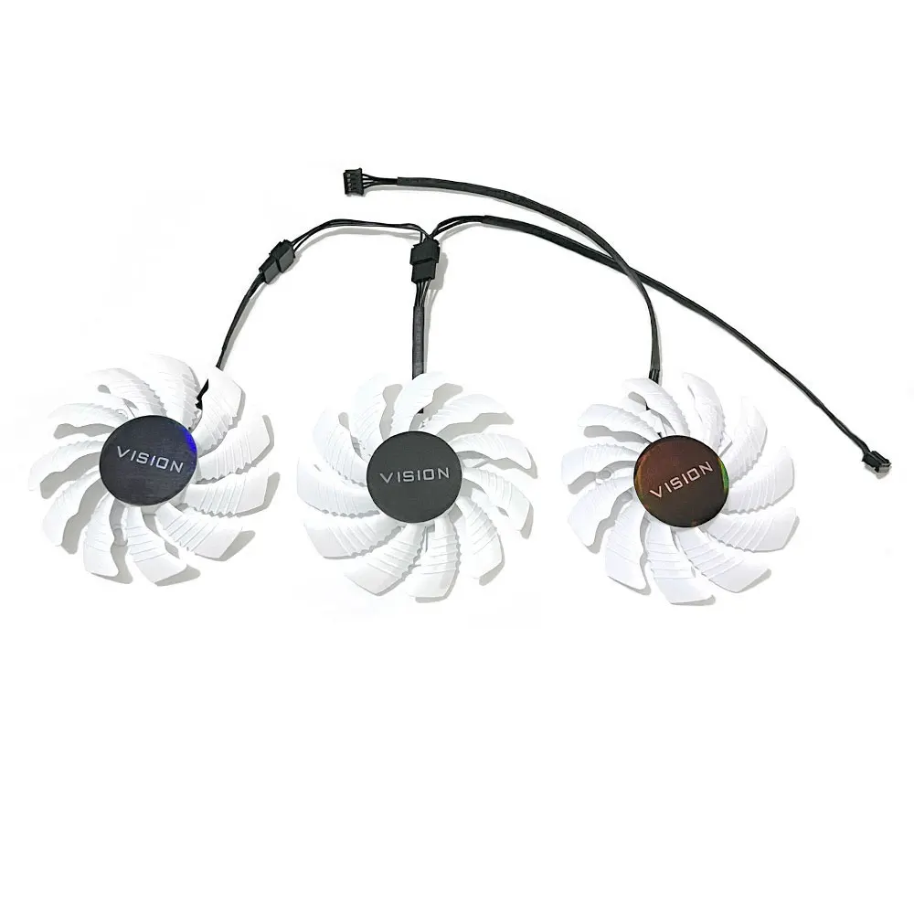 NEW 75MM T128010SU PLD08010S12H RTX3060 GPU Cooling Fan For GIGABYTE GeForce RTX 3060 RTX 3060Ti Vision OC 3X Video Card Cooler