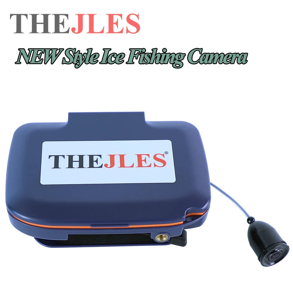 THEJLES Video Fish Finder 4.3 Inch Color Underwater Camera With 8 IR Lights Can Be Turn ON/OFF 15M HD 1000TVL Fishing Camera