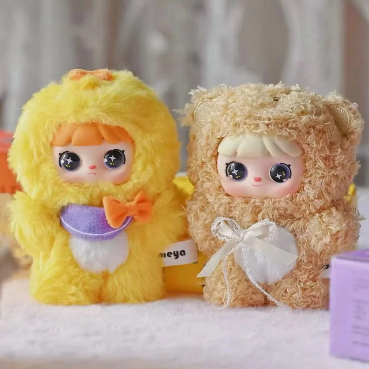 

Meya V2 Cute Pet Action Series Виниловая слепая коробка Мультяшная кукла Модная игрушка Сумка Подвеска Украшение Подарок-сюрприз Mystery Box