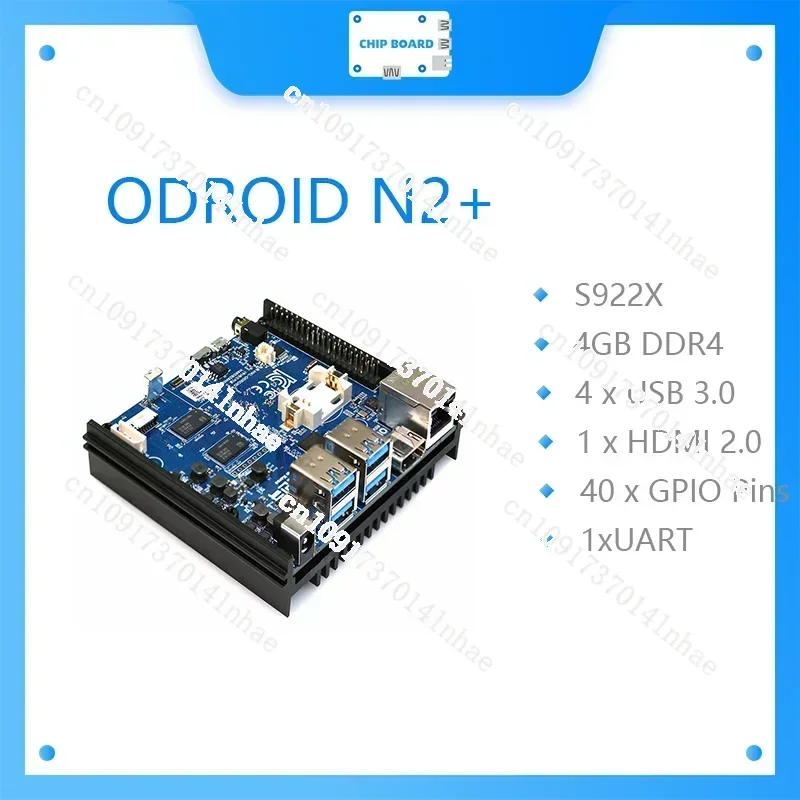 ODROID N2+ with  4GByte RAM for Developers S922X