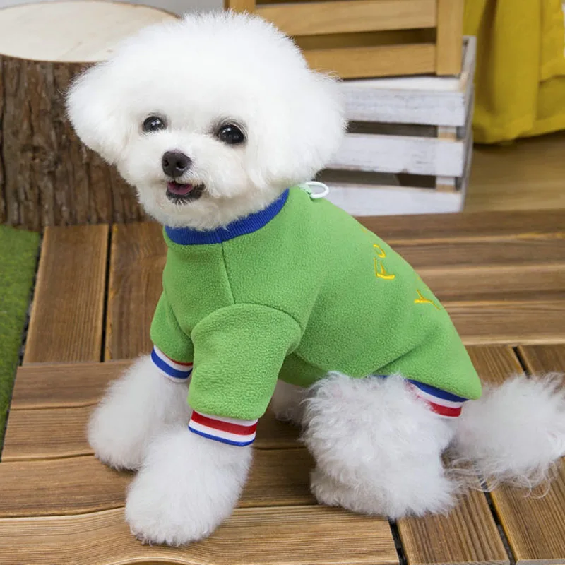 

Fleece Dog Clothes Winter Turtleneck Warm Hoodies For Small Dogs Chihuahua Pet Clothing Puppy Kitten Sweatshirt Sweater Outfits