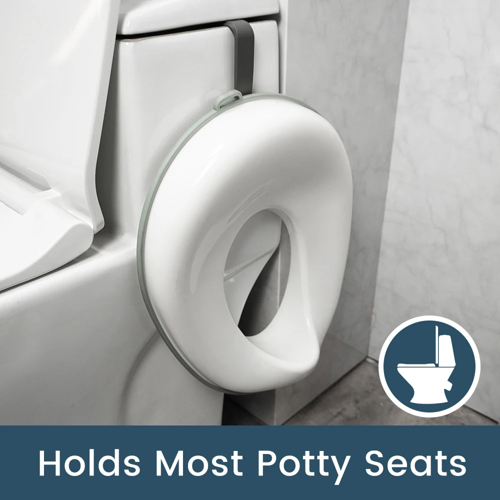 Baby Potty Toilet Seat with Storage Hook - Toddler Training Toilet Ring for Kids