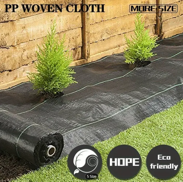 Weed Cover Mat PP Weed Control Mat Weed Barrier Telo Pacciamatura