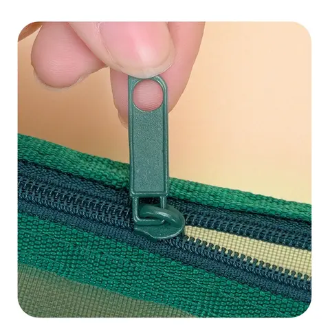 Nätpennfodral Bärbar Dragkedja Påse Pappersorganisatör Studenter Tentor Pennfodral Skolpappersmaterial 10 best sales jordgubbspenna - №4