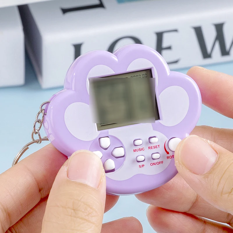 Novo bonito gato pata palma cubo máquina de jogo criativo máquina de jogo eletrônico 26 tipos de jogos alívio do estresse brinquedo presentes criativos