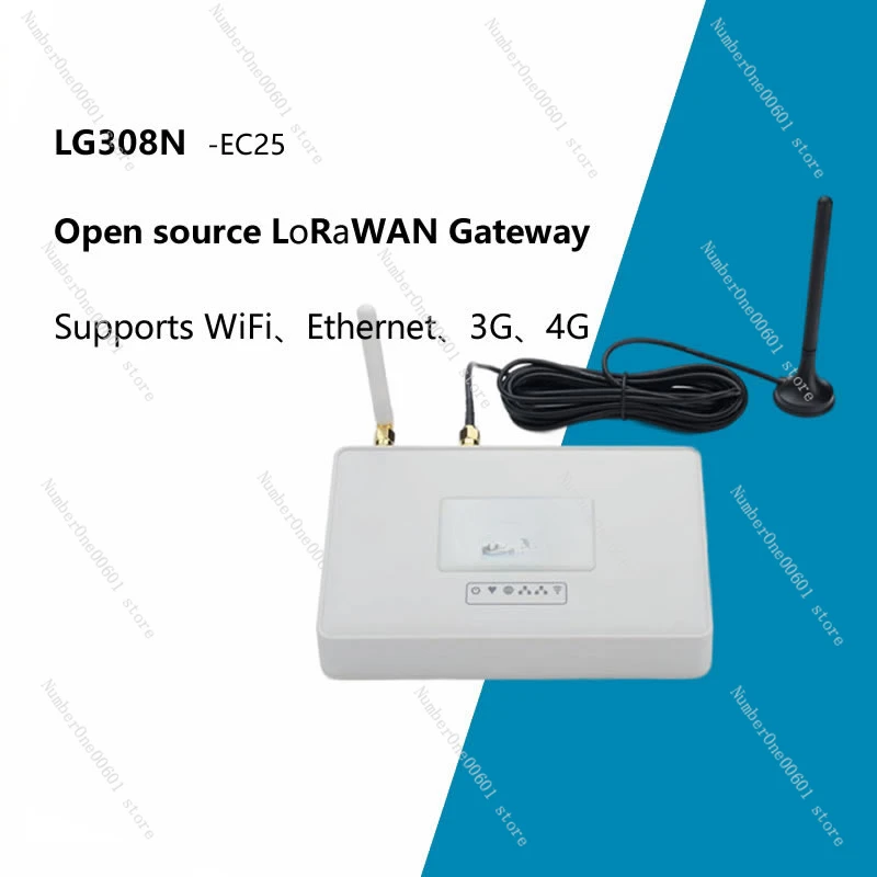 LG308N/EC25 LoRaWAN Gateway Semtech Packet Forwarder & Fully Compatible With LoRaWAN Protocol,Includes SX1302 LoRa Concentrator