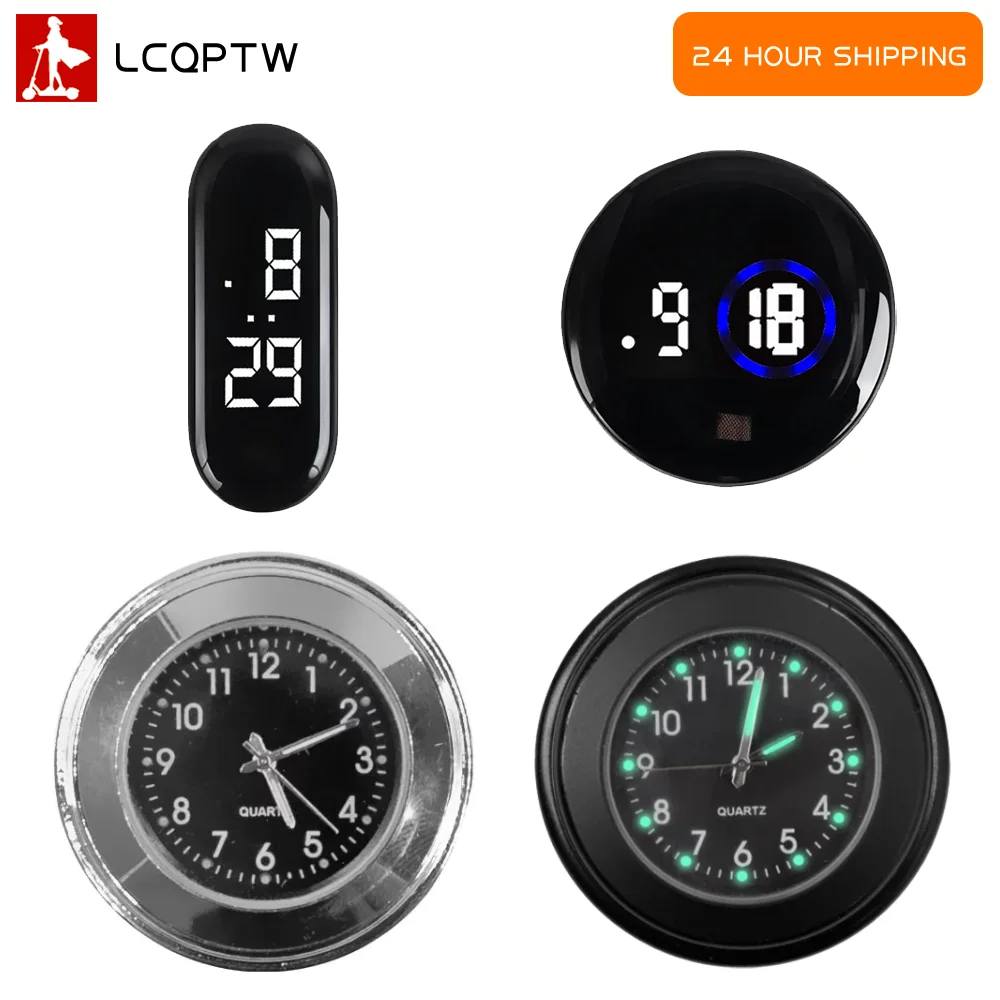 Luminous Quartz Clock Digital LED Electronic Watch for Xiaomi 5 5Pro 5Max 6 6Lite for Ninebot F2 Pro F3 E2 E3 G2 G3 Time Display