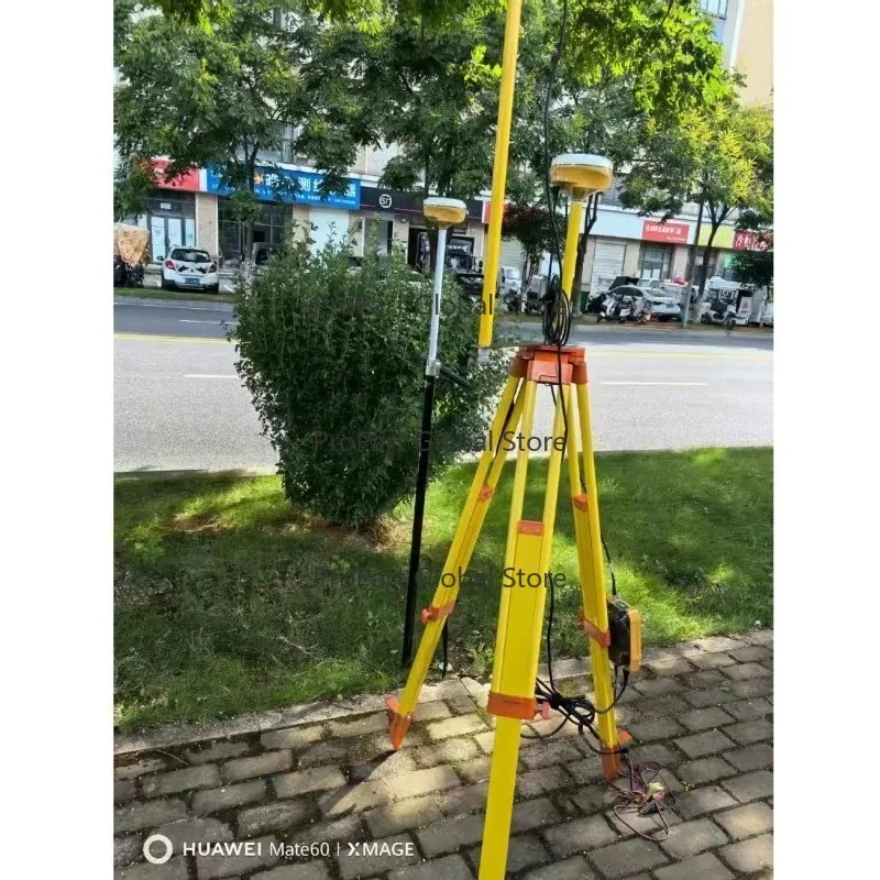 Hi-target V300/V500 Full Rover and Base Kit with 1408 Channels GNSS RTK Visual Surveying Instrument IP68 5G