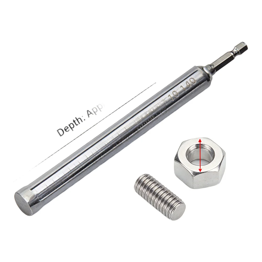 Installation Tool Power Nut Driver For Ceiling Fixtures Passes Threaded Rods High Torque Application For Ductwork