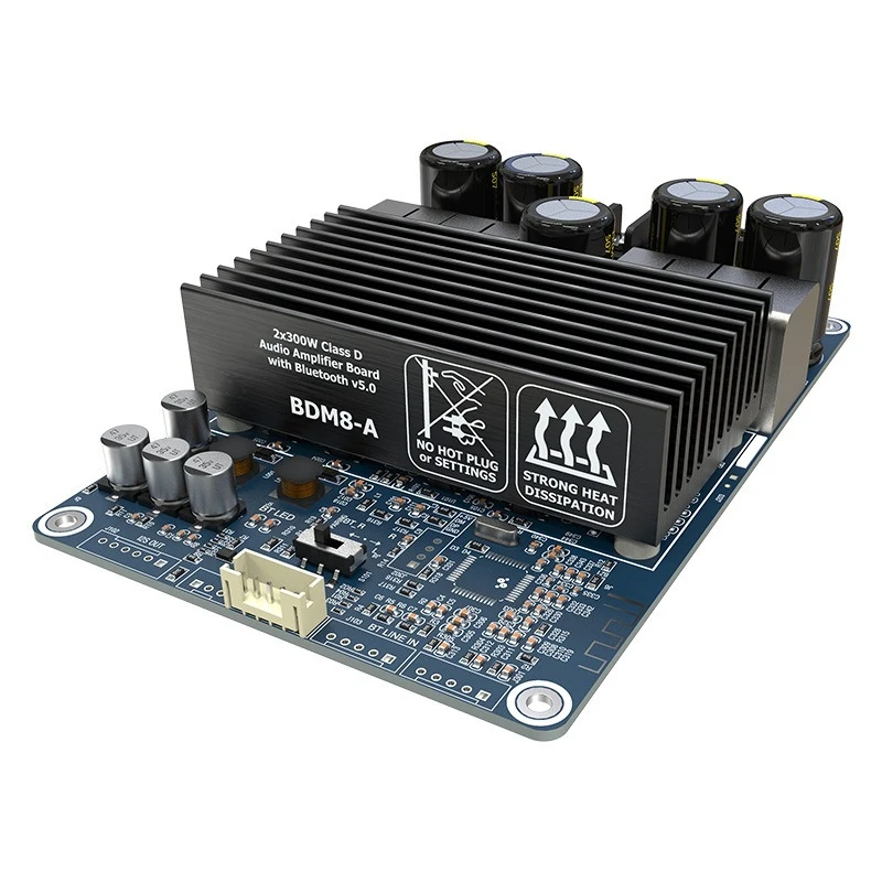 

TPA3255 2x300 Вт Fever HIFI цифровой усилитель мощности, высокая мощность 2.0 канала, стерео