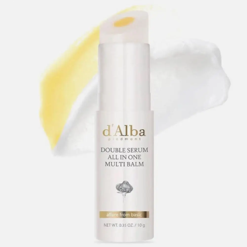 بلسم الشفاه D'Alba بطبقة مزدوجة من الزيوت النباتية الطبيعية المغذية وفيتامين E لإصلاح الشفاه المتشققة ويحسن النعومة والترطيب طويل الأمد #2