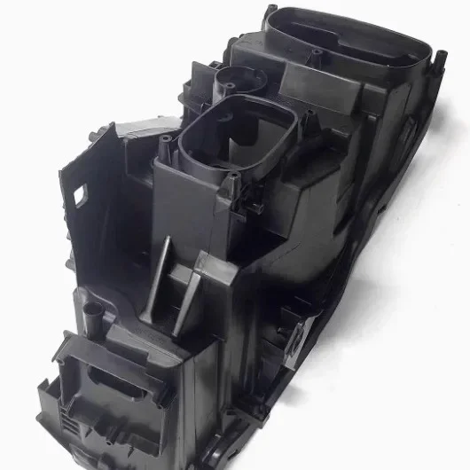 Headlight Rear Housing Base Shell Fits for Q2L 2018‑2021 Headlamp Black Plastic Back Bottom Shell