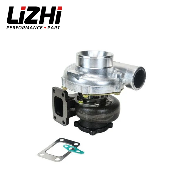 LIZHI - GT3582 GT35 GT3582R T3 flange Water 4 bolt turbocharger turbo compressor A/R .70 Turbine A/R.1.06 LZ-TURBO32-106