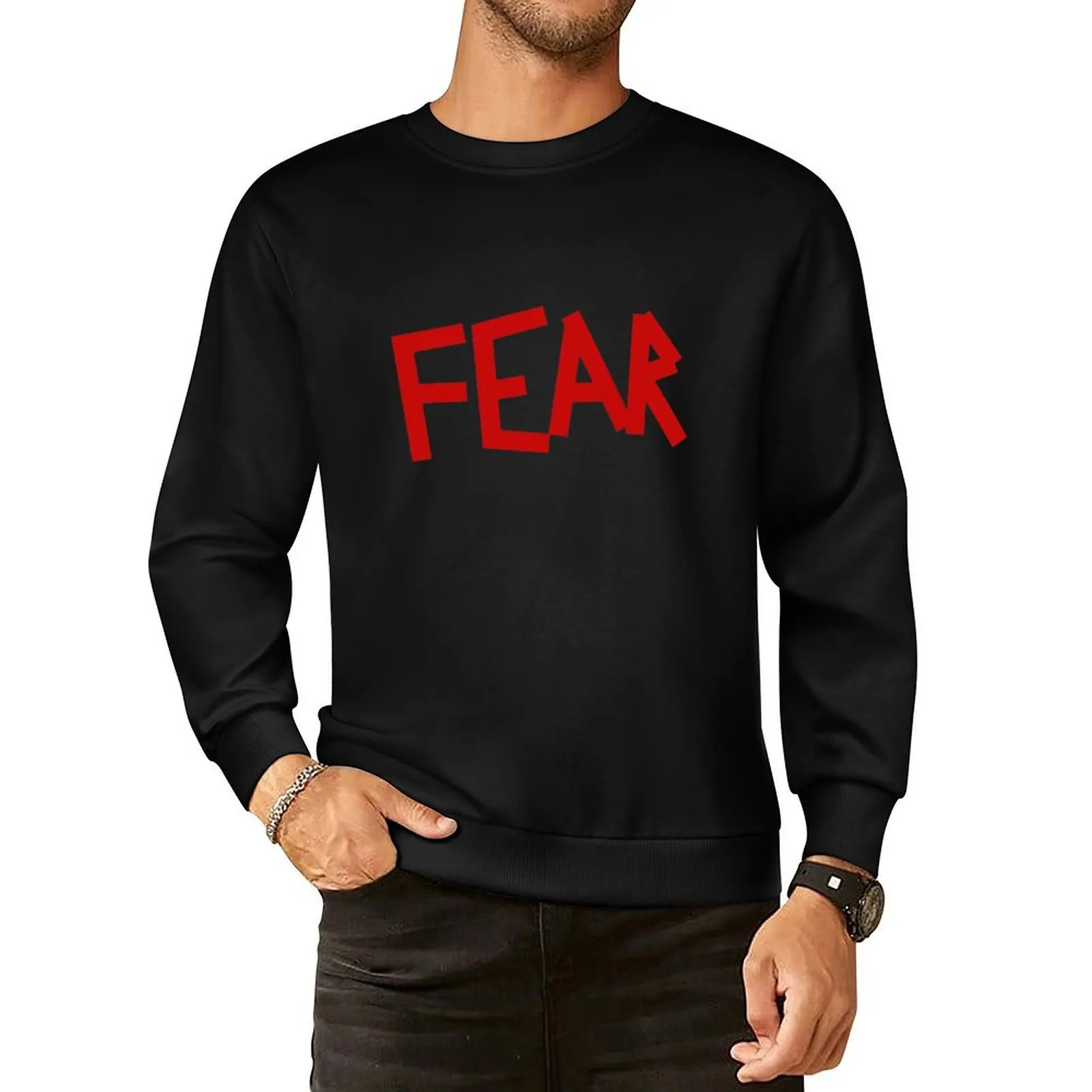 

The Office: Mose Schrute FEAR Shirt Pullover Hoodie hooded shirt anime clothes sweatshirt men