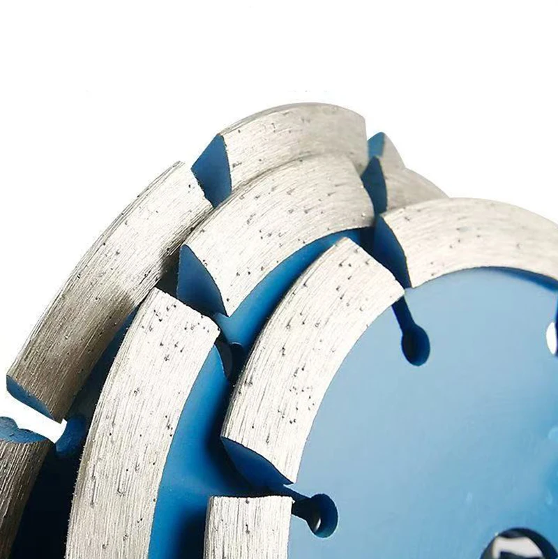 110 مللي متر على شكل حرف V شفرة قاطعة سميكة شفرة المنشار حجر أرضية خرسانية مشقوق مجرفة شفرة زاوية طاحونة مشطوف طحن شفرة