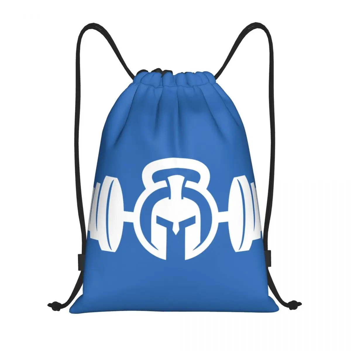 Spartan Gym Logo Drawstring Backpack Bags  Lightweight Bodybuilding Fitness Muscle Gym Sports Sackpack Sacks for Traveling