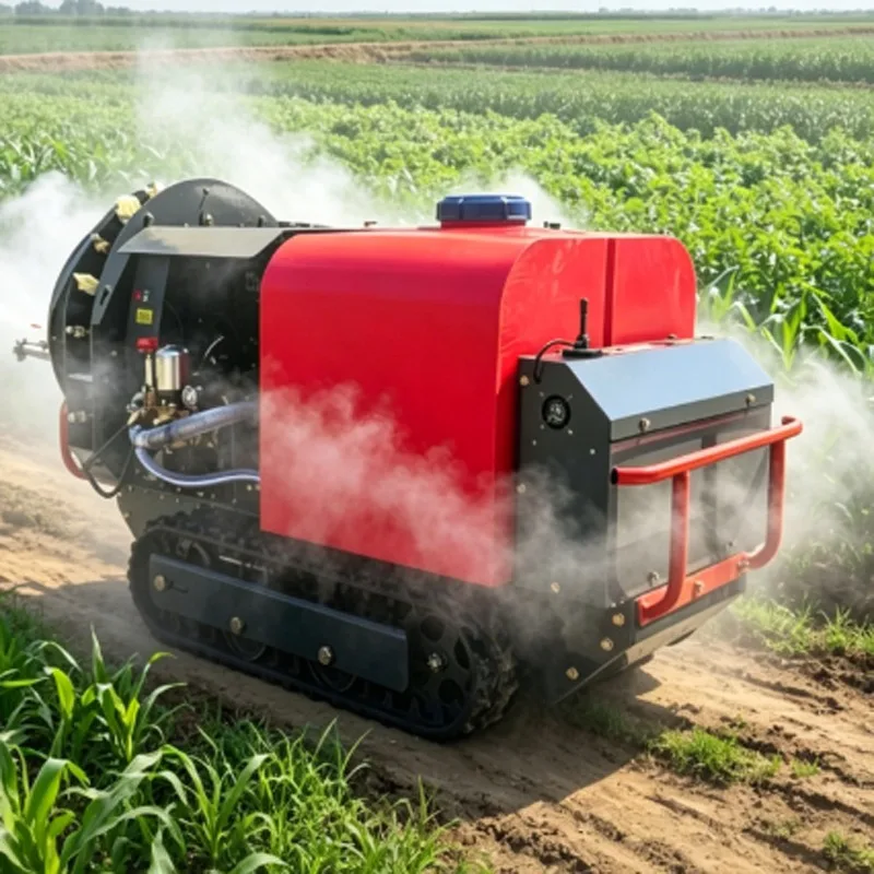 High Capacity Agricultural Sprayer Remote Control Tracked Crawler Irrigation Equipment for Orchard and Vegetable Field Use