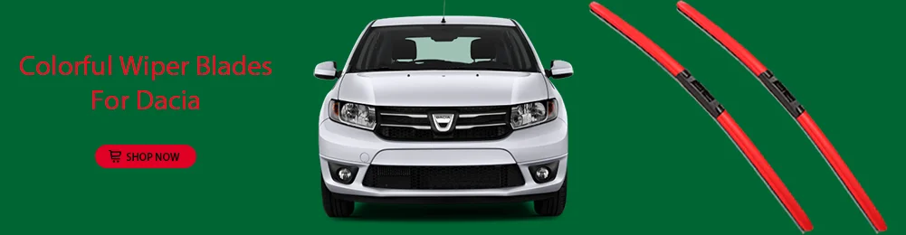 LNJING Bunte Scheibenwischerblätter für Dacia Duster HM 2018-Heute – Detail 2