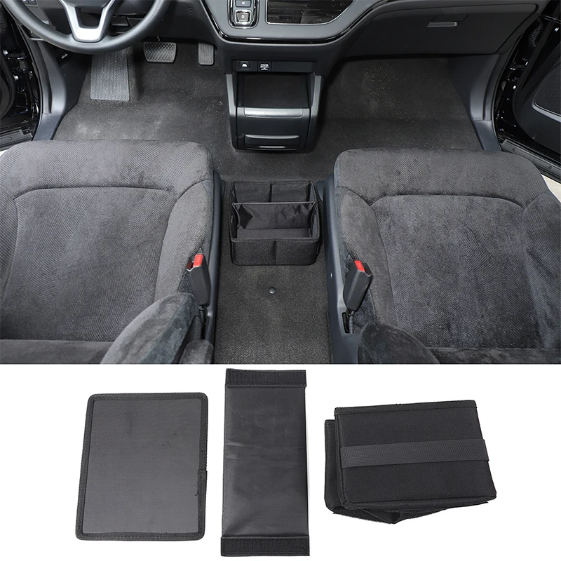 For Honda Odyssey 2018-2026 1Pc Oxford Cloth Center Console Organizer Armrest Storage Box Insert Tray